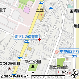 東京都昭島市中神町1296-76周辺の地図