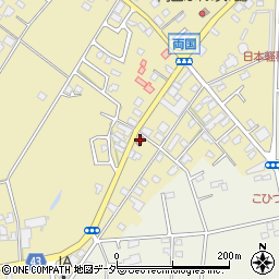 富里十倉郵便局周辺の地図