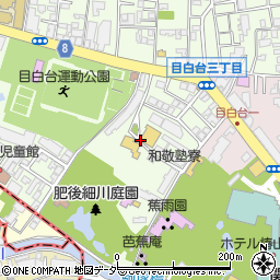 東京都文京区目白台1丁目21周辺の地図