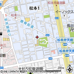 東京都江戸川区松本1丁目10-18周辺の地図