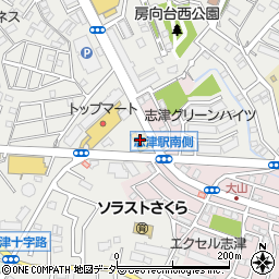 マツモトキヨシｐｅｔｉｔ　ｍａｄｏｃａ志津店周辺の地図