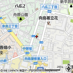 墨田硝子工業有限会社周辺の地図