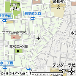 三井住友銀行清水寮周辺の地図