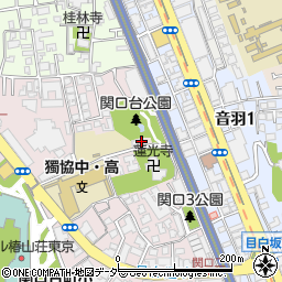 東京都文京区関口3丁目11-11周辺の地図
