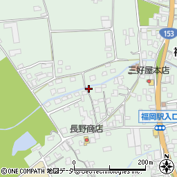 長野県駒ヶ根市赤穂福岡周辺の地図