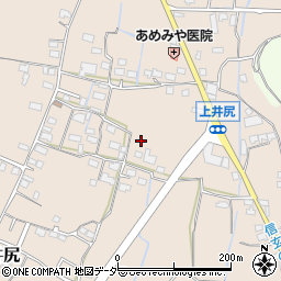 山梨県甲州市塩山上井尻1405周辺の地図