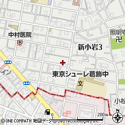 東京都葛飾区新小岩3丁目4-13周辺の地図