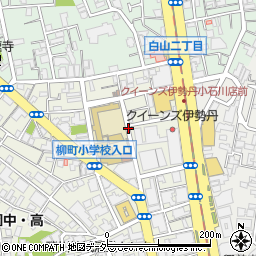 東京都文京区小石川1丁目周辺の地図