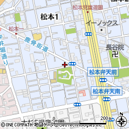 東京都江戸川区松本1丁目10-15周辺の地図