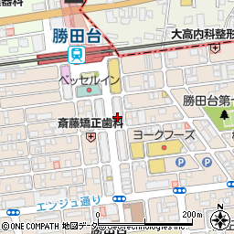 マツモトキヨシ勝田台駅前店周辺の地図