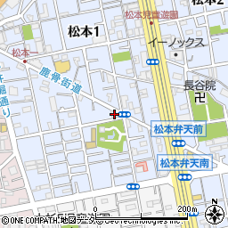 東京都江戸川区松本1丁目10-12周辺の地図