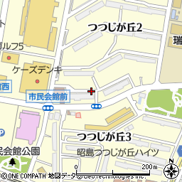 東京都昭島市つつじが丘2丁目3周辺の地図