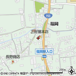長野県駒ヶ根市赤穂福岡9168-1周辺の地図