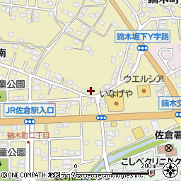 千葉県佐倉市鏑木町50周辺の地図