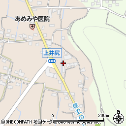 山梨県甲州市塩山上井尻1271周辺の地図