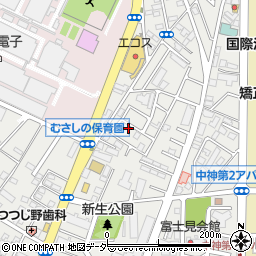 東京都昭島市中神町1296周辺の地図