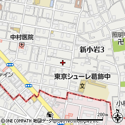 東京都葛飾区新小岩3丁目4-14周辺の地図