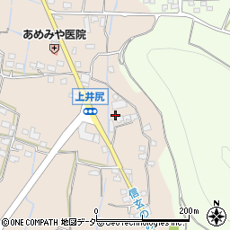 山梨県甲州市塩山上井尻1269-6周辺の地図