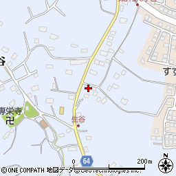千葉県佐倉市生谷1397周辺の地図