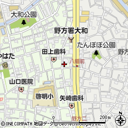 矢島精米店周辺の地図