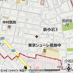東京都葛飾区新小岩3丁目4-8周辺の地図