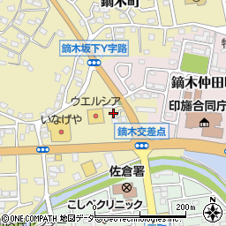 千葉県佐倉市鏑木町409-4周辺の地図