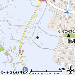 千葉県佐倉市生谷1432周辺の地図