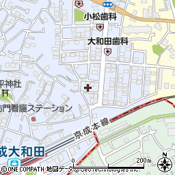 千葉県八千代市大和田935-82周辺の地図