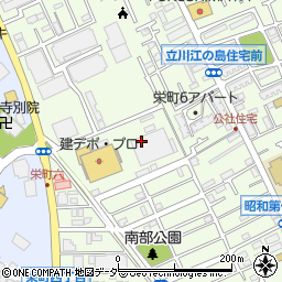 株式会社建デポ　立川店周辺の地図