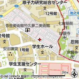 東京都文京区弥生2丁目3-1周辺の地図