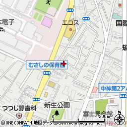 東京都昭島市中神町1296-92周辺の地図