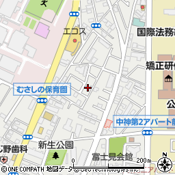 東京都昭島市中神町1296-22周辺の地図