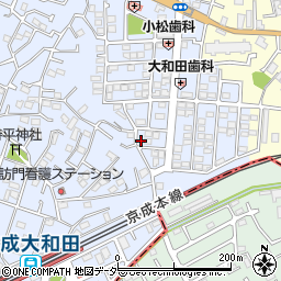 千葉県八千代市大和田935-81周辺の地図