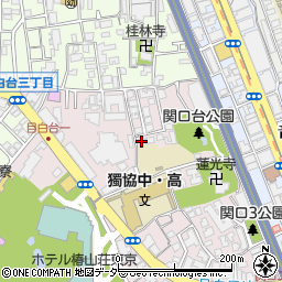 東京都文京区関口3丁目13-2周辺の地図