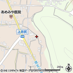 山梨県甲州市塩山上井尻1269-7周辺の地図