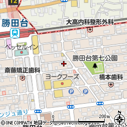 勝田台ビル周辺の地図