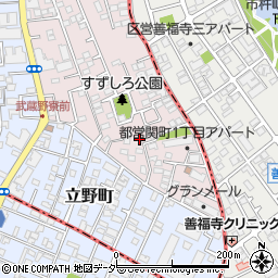 東京都練馬区関町南2丁目17周辺の地図