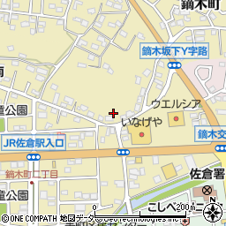 千葉県佐倉市鏑木町48周辺の地図