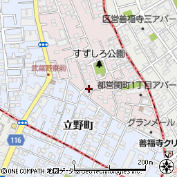 ジュネス吉祥寺周辺の地図