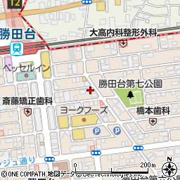 ＬＡＮＤＦＯＲＥＳＴ勝田台周辺の地図