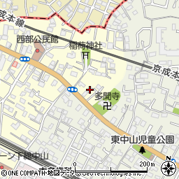 千葉県船橋市本中山1丁目1-9周辺の地図