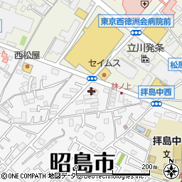 美容室イレブンカット昭島店周辺の地図