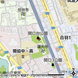 東京都文京区関口3丁目11周辺の地図