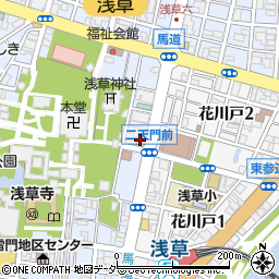 菊屋観光サービスセンター周辺の地図