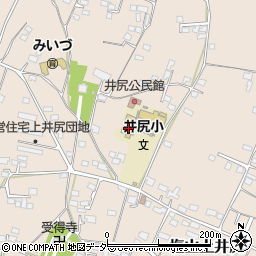 山梨県甲州市塩山上井尻687周辺の地図