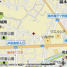 千葉県佐倉市鏑木町47周辺の地図