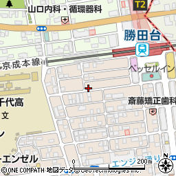 千葉県八千代市勝田台1丁目の地図 住所一覧検索 地図マピオン