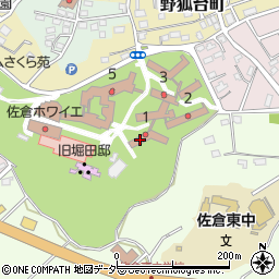 千葉県佐倉市鏑木町270周辺の地図