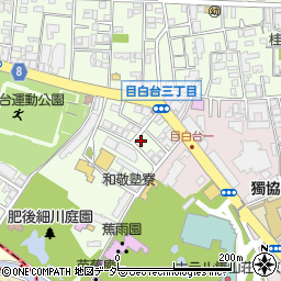 東京都文京区目白台1丁目25-5周辺の地図