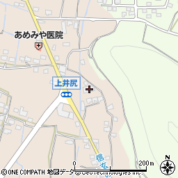 山梨県甲州市塩山上井尻1268周辺の地図